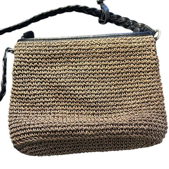 Brighton raffia shoulder bag - Picture 2 of 9